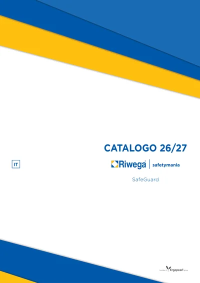 Catalogo SafeGuard 26/27 – Titelseite