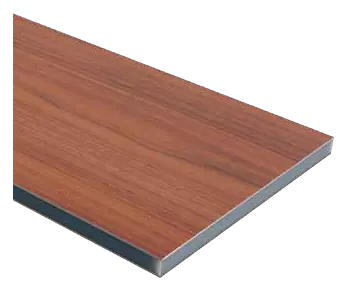ALUCOBEST Holz-, Stein- und Designoberflächen – Abbildung aus dem Fassaden-Katalog 24/25