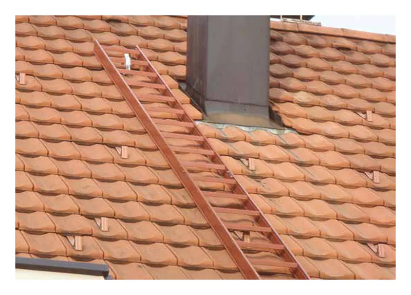 Dachleiter aus Aluminium – Abbildung aus dem redbau-Katalog 25/26