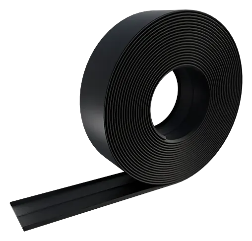 GAE LVD – Rolle aus expandiertem EPDM mit seitlichen Überständen