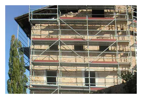 Rotax Modulgerüst – Abbildung aus dem redbau-Katalog 25/26