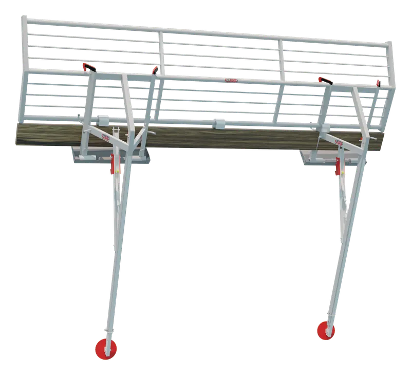 RSS Roof Safety System – Seitenschutz mit Dachständer und Fussleiste