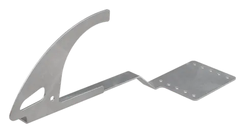 SafeGuard SkyFix Plus Z mit gekröpftem Arm für Flachschiebeziegel