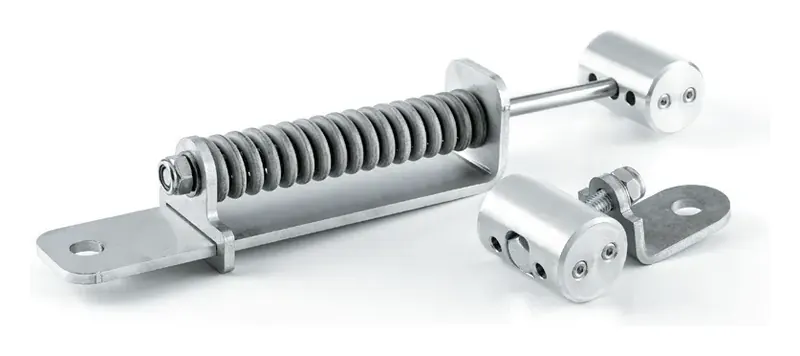 Set Control Single – Spann- und Dämpfungsset, 1 Set = 2 Stück: Federspanner und feste Endbefestigung